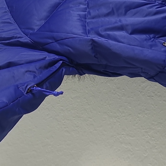 Columbia Blue Down Winter Puffer Snowboard Coat/Jacket Womens Med Omni-Shield - Picture 5 of 11